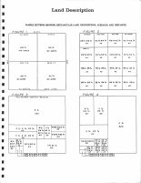 Land Description Example, Howard County 1969